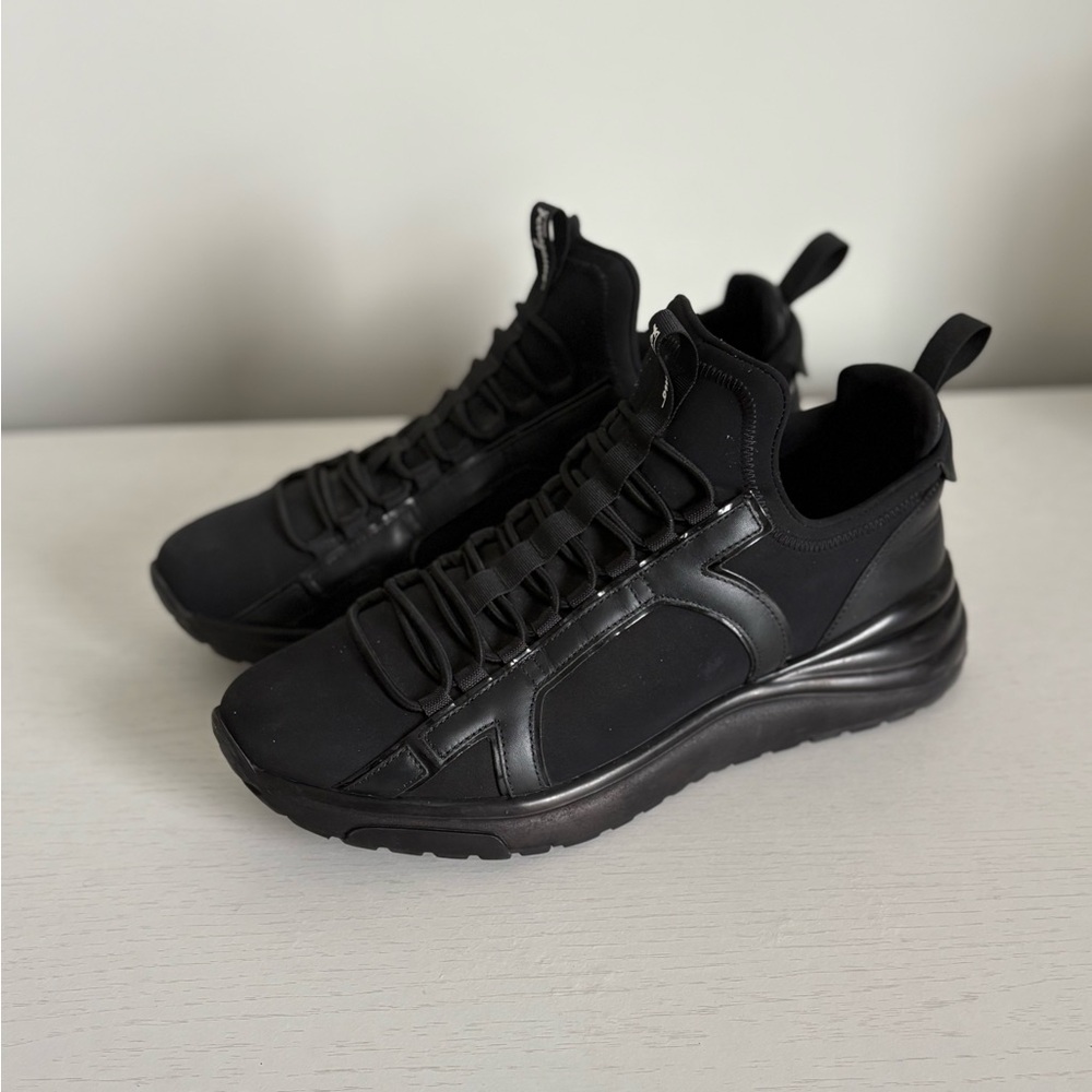 Salvatore Ferragamo Black Men's Sneaker shoes